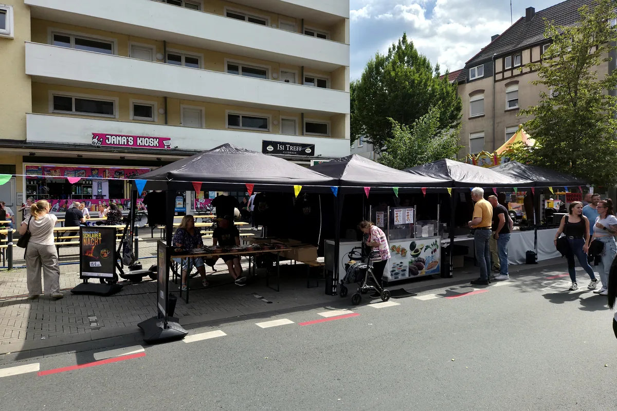 Pavillon- und Standbereich