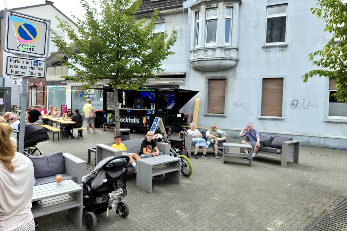 Loungemöbel und Aufenthaltsbereich